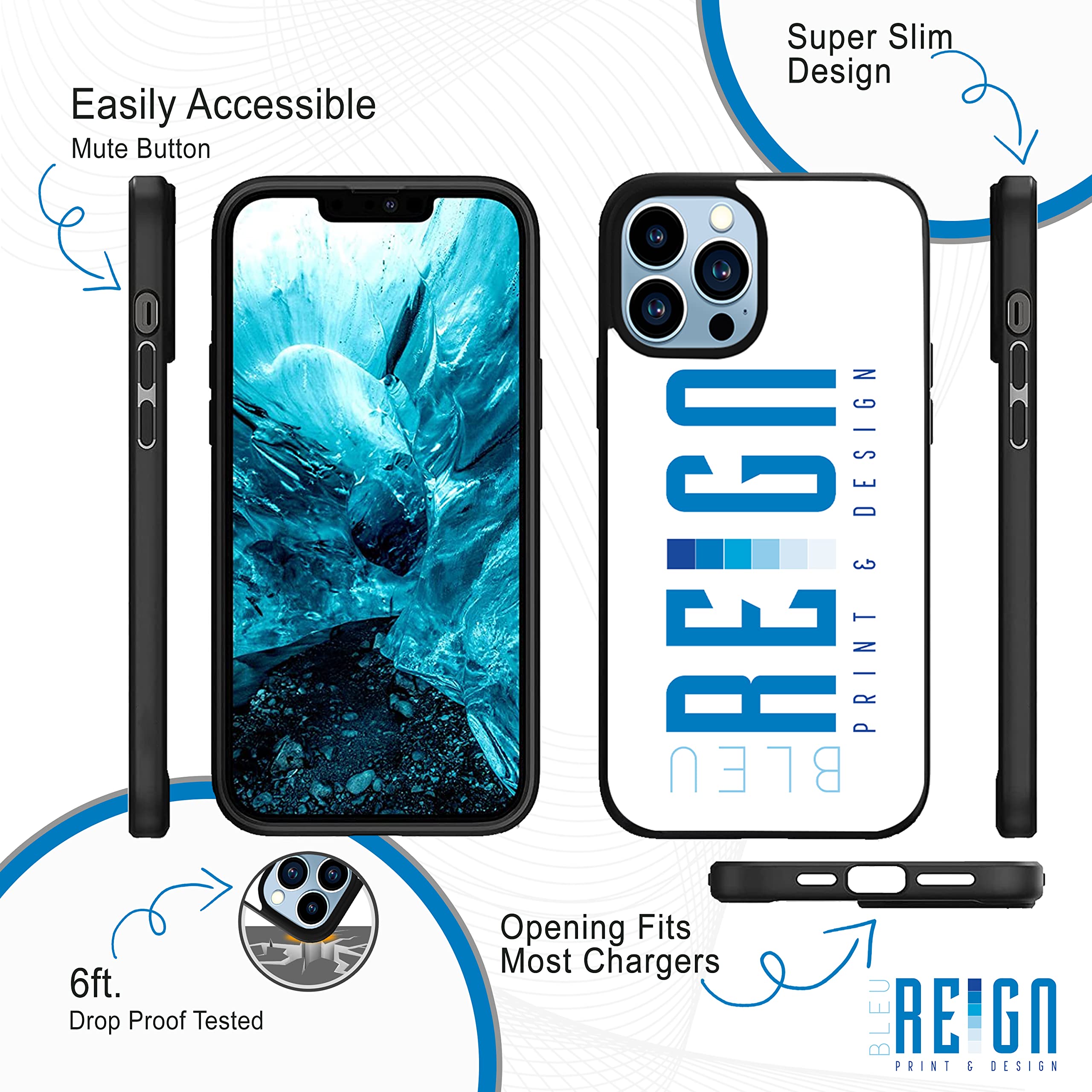 Bleu Reign Custom Name Funny Retro Beeper Phone Case for iPhone 5/6/7/8/X/11/12/13/14/15/16 - Personalized Protective Cover - Perfect for 80s Theme Parties & Nostalgic Gifts