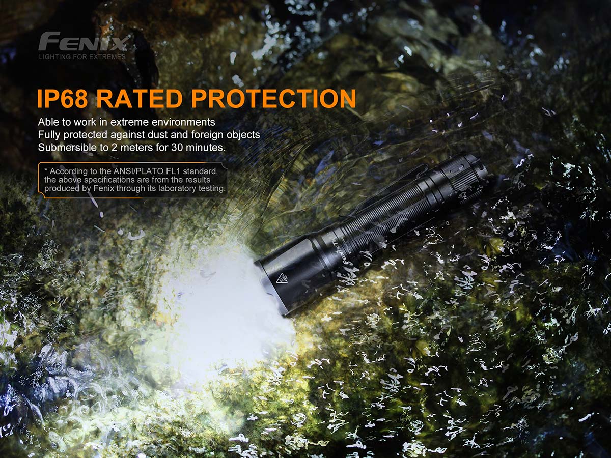 Fenix TK16 V2.0 Tactical Flashlight - 1000 Lumens, Rechargeable LED Flashlight for Camping, Hiking, Emergency & Outdoor Adventures