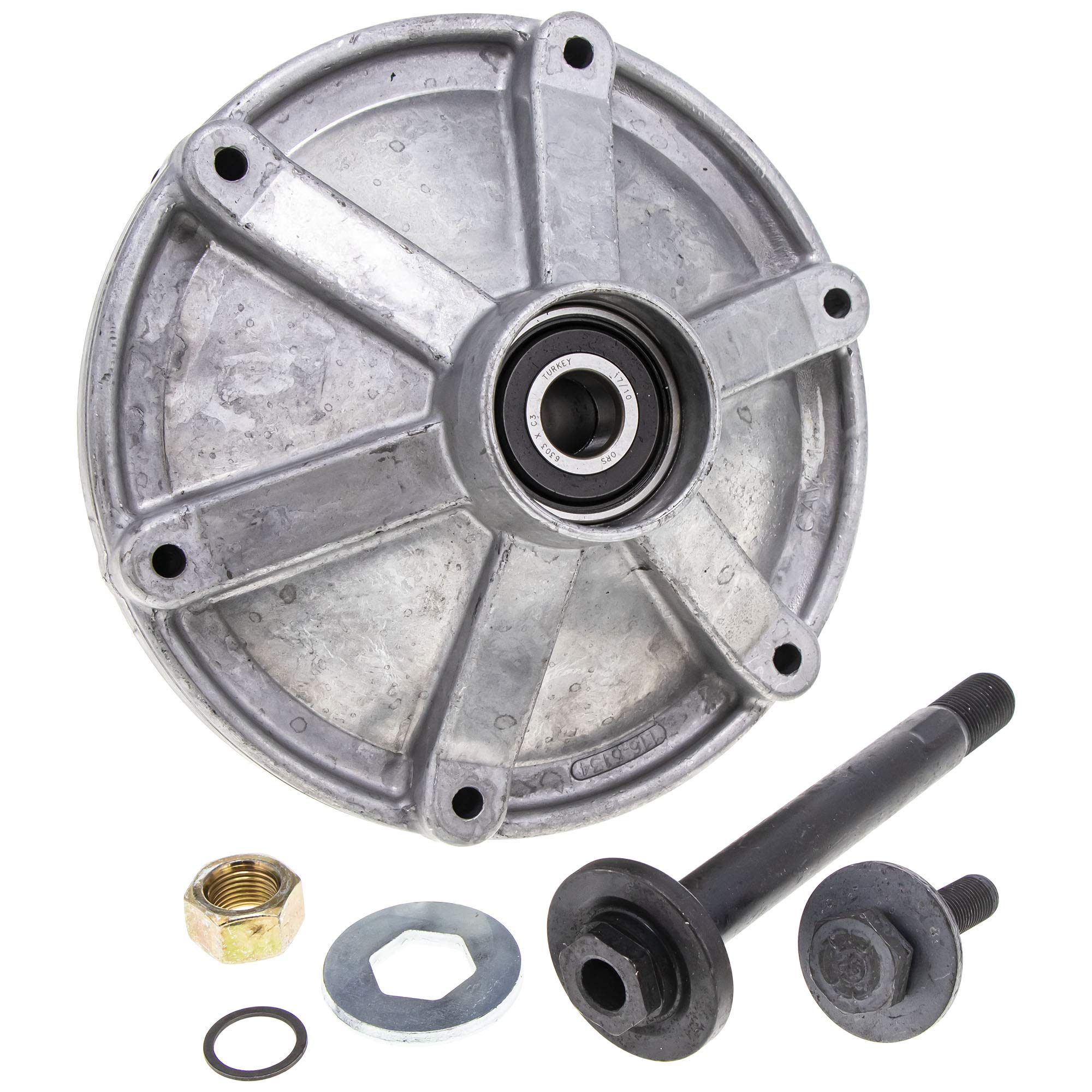 Exmark 116-5712 Complete Cutter Housing Replacement for Quest 42 & 48 Inch Mower Decks - Durable Lawn Mower Parts for Professional Landscaping & Yard Maintenance