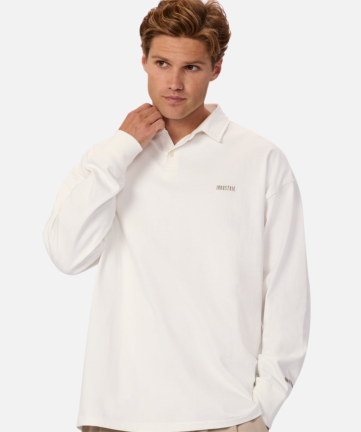 McBride Rugby Shirt in Off White - Classic Men's Rugby Jersey for Casual & Sporty Looks | Perfect for Game Day, Tailgating & Everyday Wear