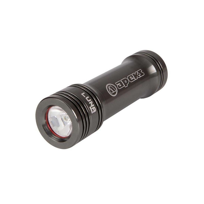 Apeks Luna Mini Underwater Scuba Diving Light - Compact & Powerful LED Dive Torch for Night Diving, Cave Exploration & Underwater Photography