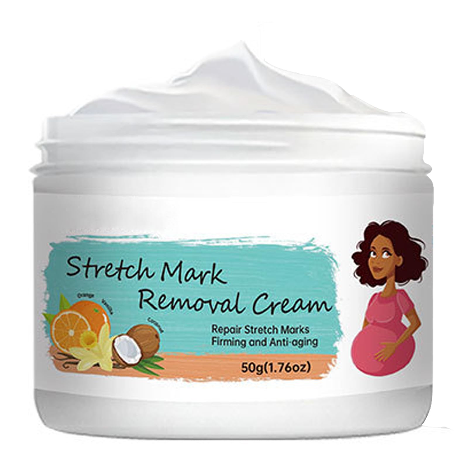 **Pregnancy Stretch Mark Cream & Belly Butter - Prevent & Repair Maternity Stretch Marks, Firming Skin Moisturizer for Pregnant Women - Ideal for Pre & Postpartum Care**