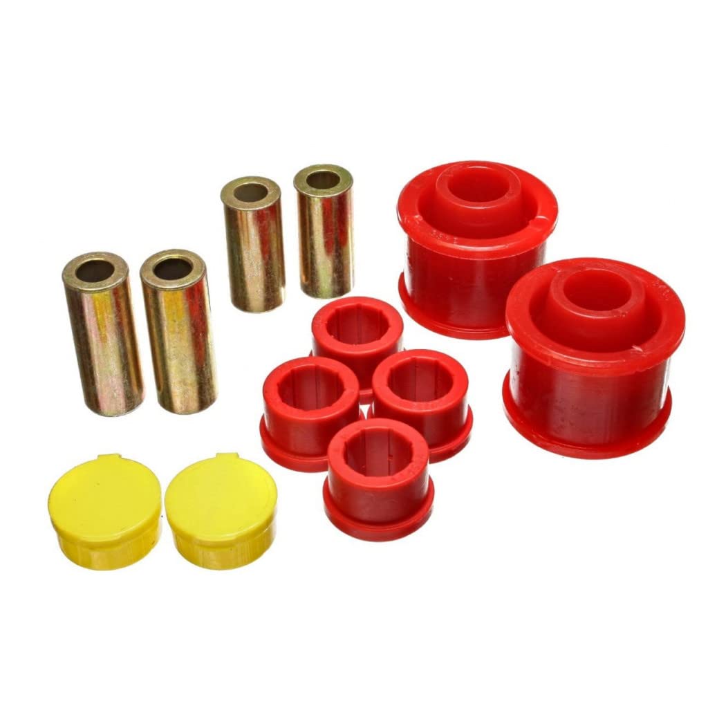Energy Suspension Control Arm Bushing Set (5.3138R) - Red - Compatible with 2006 Mitsubishi Eclipse FWD | Improve Ride Comfort & Handling for Daily Driving & Performance Upgrades
