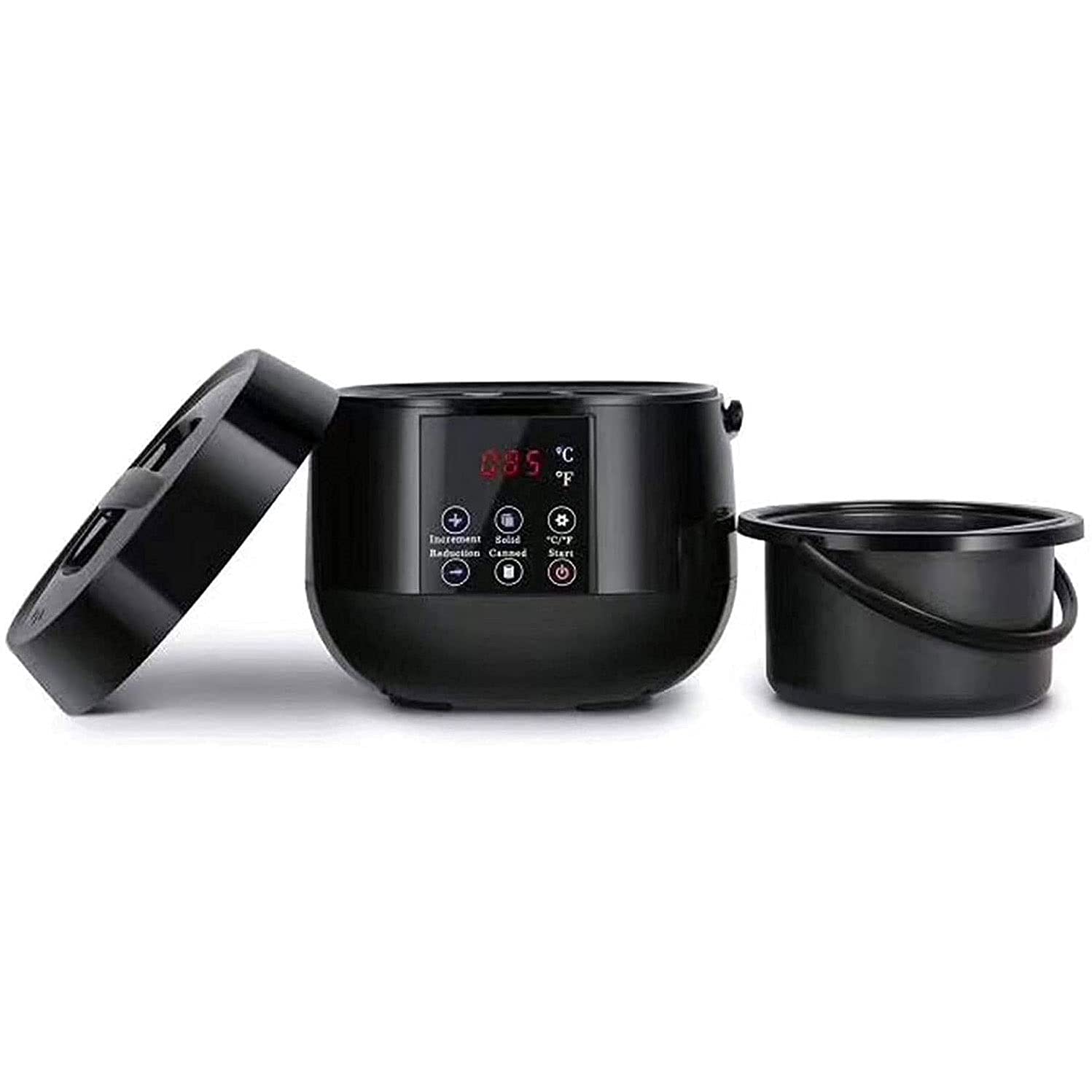 Feiyx Professional Wax Warmer for Hair Removal - 500ML LED Display Wax Heater with Adjustable Temperature & Bottom Heating Technology | Perfect for Salon, Spa, and At-Home Waxing Treatments | Hot Wax Melts for Smooth Skin