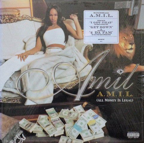 Amil - All Money Is Legal (2xLP Vinyl Album) - Near Mint or Mint Condition - Limited Edition Hip-Hop Record for Collectors & Music Enthusiasts - Perfect for DJ Sets, Home Listening & Vinyl Collections