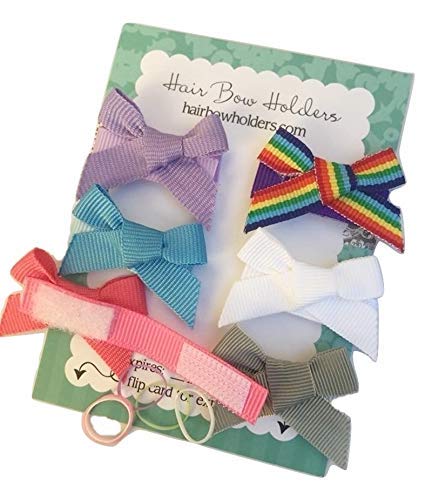 Mini Hair Bows for Baby Girls - Soft Infant Hair Accessories for Shower Gifts & Daily Use