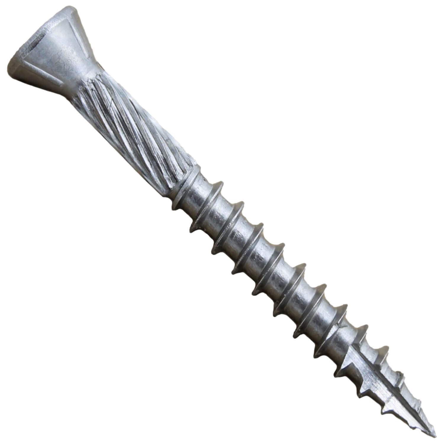 305 Stainless Steel Torx/Star Drive Trim Head Wood Screws - 9 x 1-5/8