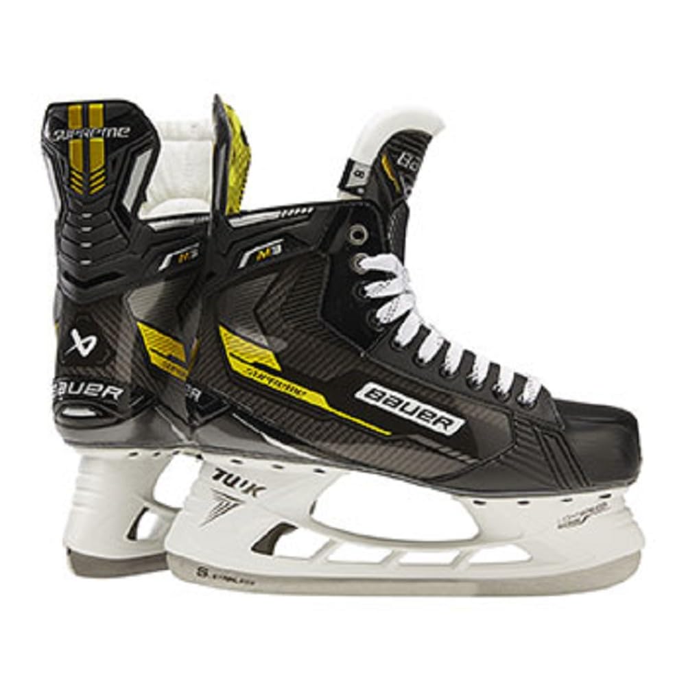 Bauer Supreme M3 Intermediate Ice Hockey Skates - Lightweight Performance Skates for Youth & Adults - Perfect for Ice Hockey Training & Recreational Skating