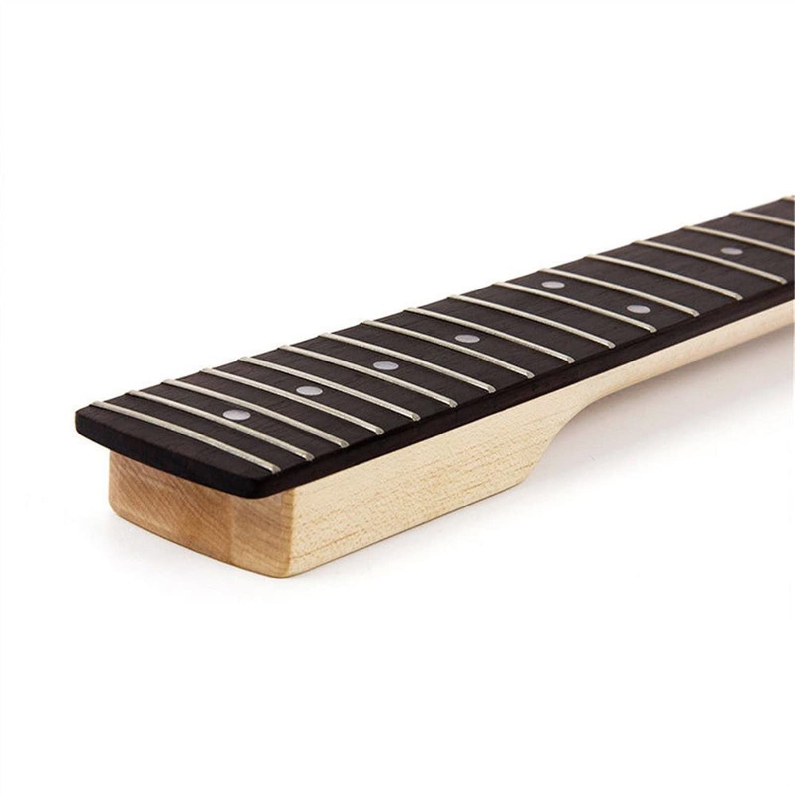 Premium 22-Fret Maple Electric Guitar Neck with Rosewood Fingerboard - Replacement Neck for ST Style Guitars | Perfect for DIY Guitar Repair & Custom Builds