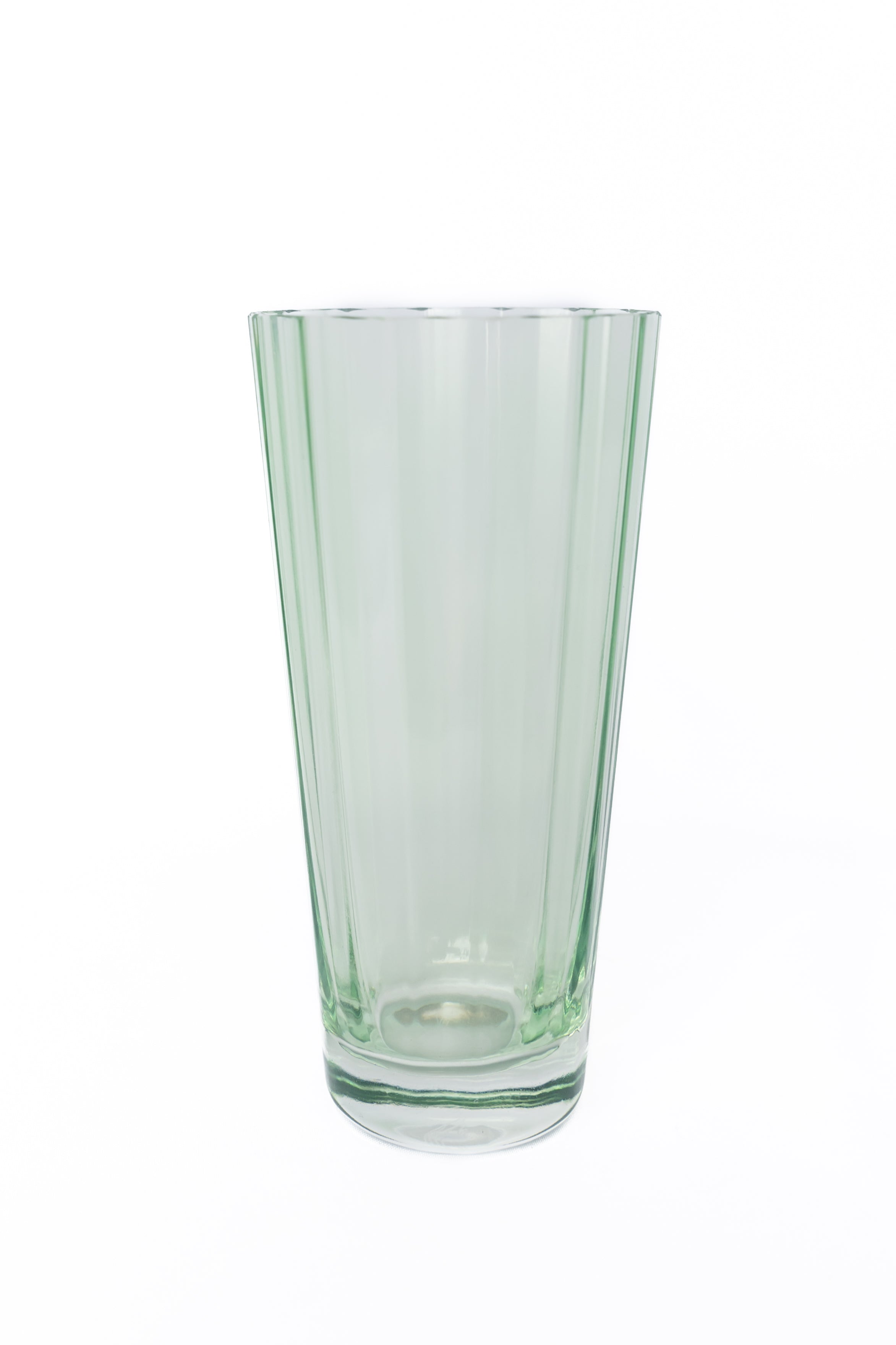 Estelle Colored Sunday Highball Glasses Set of 6 - Mint Green | Elegant Drinking Glasses for Cocktails, Iced Tea & Entertaining | Perfect for Home Bar, Parties & Gifts