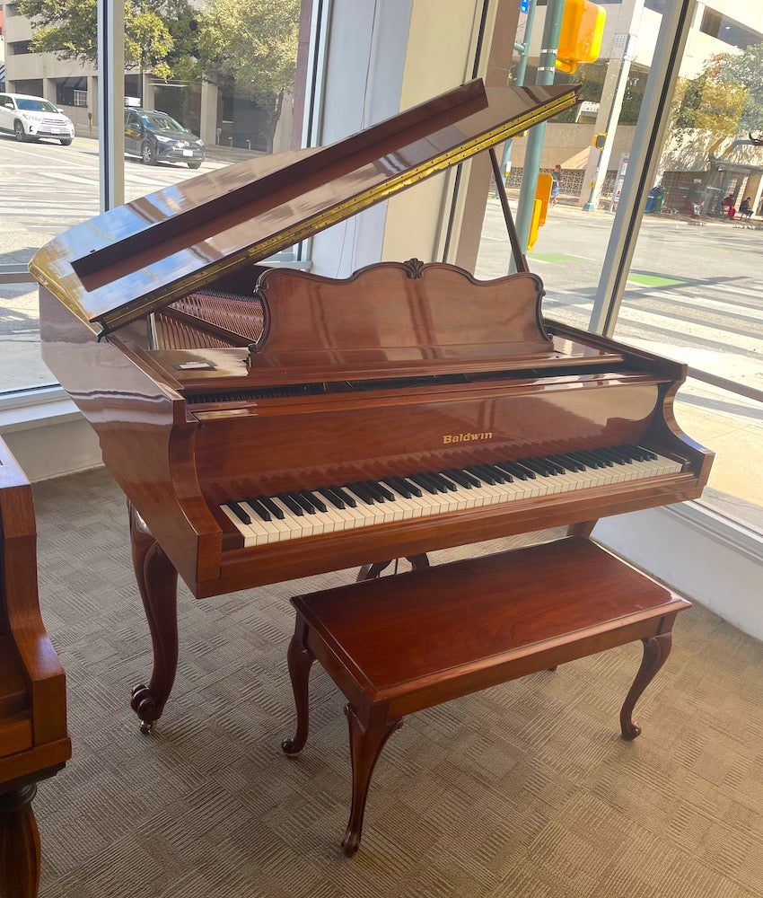 Baldwin 5'8 R226 Grand Piano in Polished Walnut - Premium Upright Piano for Home, Studio & Concert Hall | Perfect for Professional Pianists & Music Enthusiasts