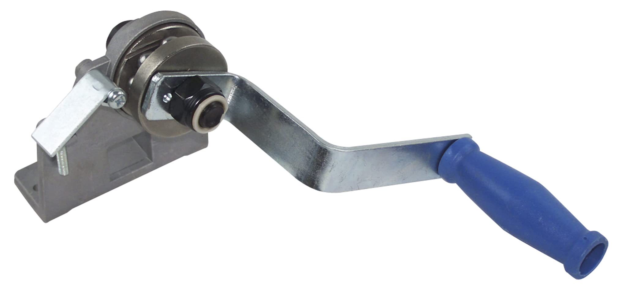 Berger & Schröter 30082 Professional Scythe Sharpening Machine - Silver & White | Blade Sharpener for Lawn Mower, Sickle, Scythe | Perfect for Garden Maintenance & Farming Tools Care