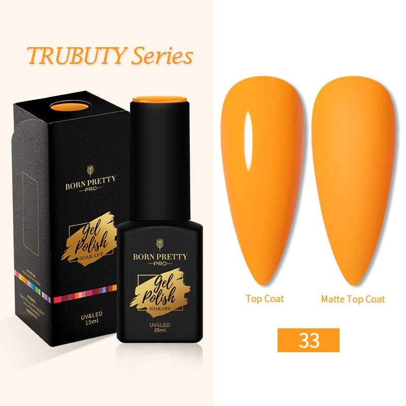 15ml Trubuty Series Gel Polish #33 - Long-Lasting Nail Polish for Salon & Home Manicure - Perfect for Nail Art, DIY Nails & Professional Use