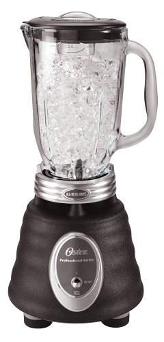 Oster BPST02-B Professional Series Blender - 1000W High Performance Countertop Blender for Smoothies, Shakes & Food Prep - Durable Stainless Steel Blades, Black (Ideal for Home Kitchens & Commercial Use)