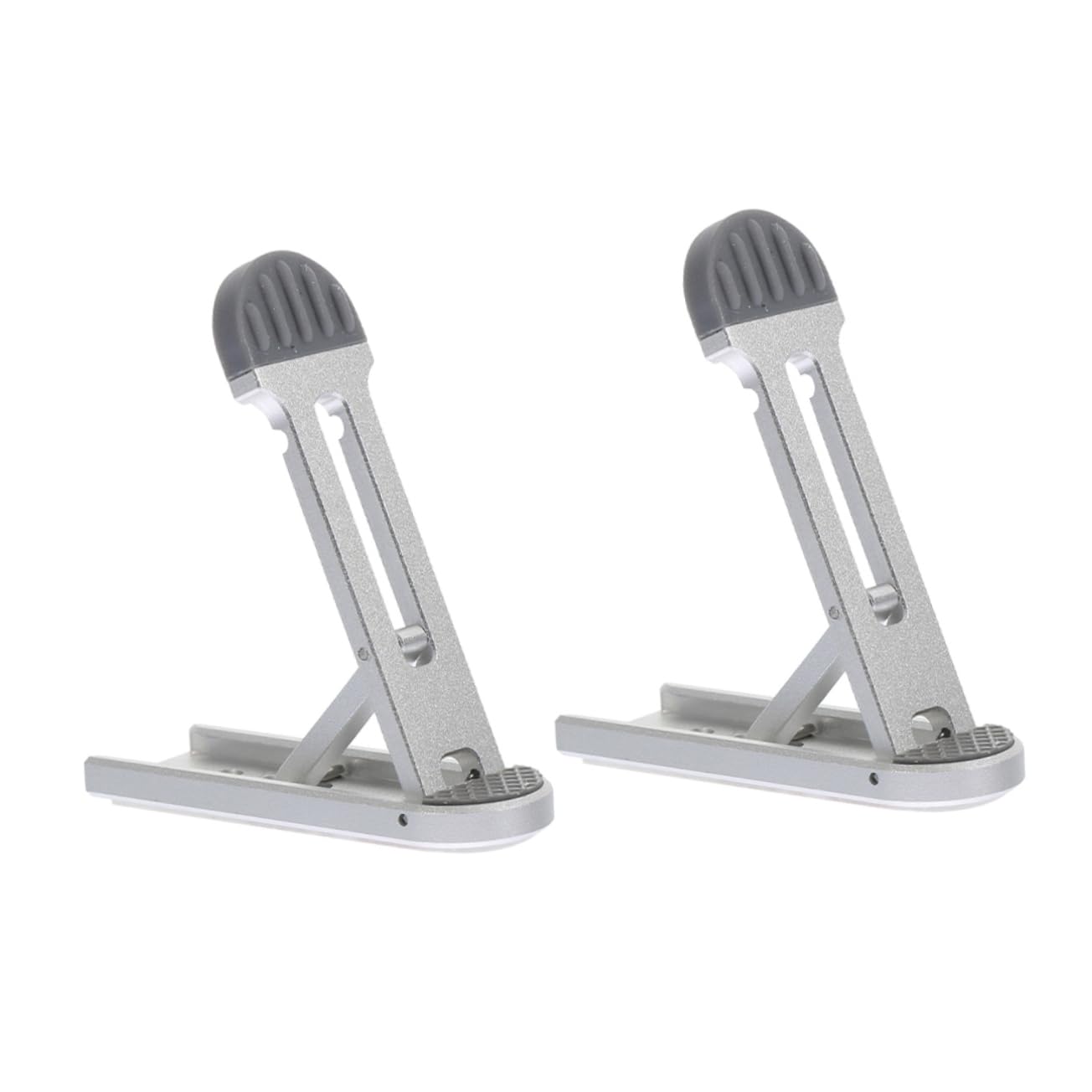 Adjustable Phone Stand Holder for Desk, Office, Bedroom - Universal Cell Phone Dock for Live Streaming, Watching Videos, Reading & Video Calls