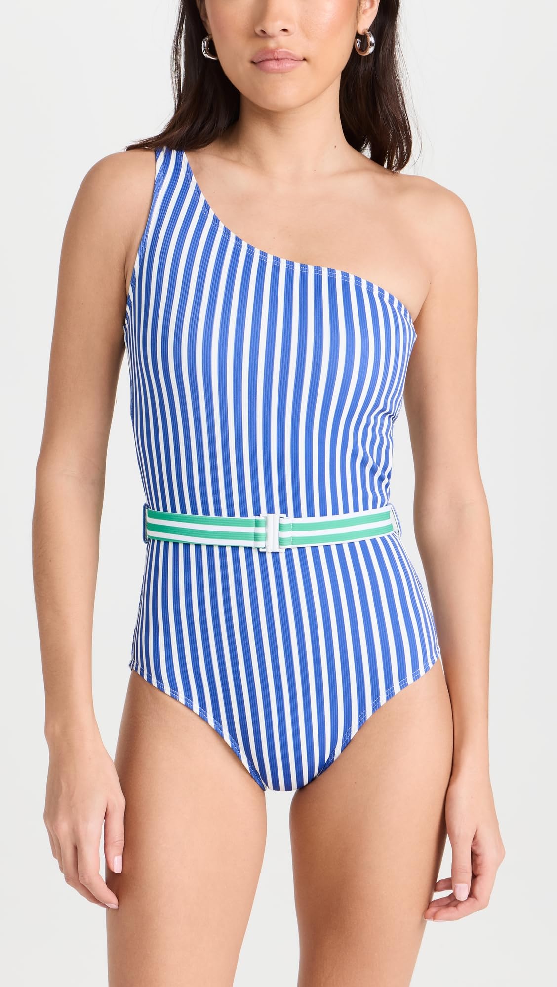 Shoshanna Women's One Piece Swimsuit - Adjustable Shoulder Straps, Tummy Control, UPF 50+ Sun Protection - Perfect for Beach Vacations, Pool Parties & Summer Getaways