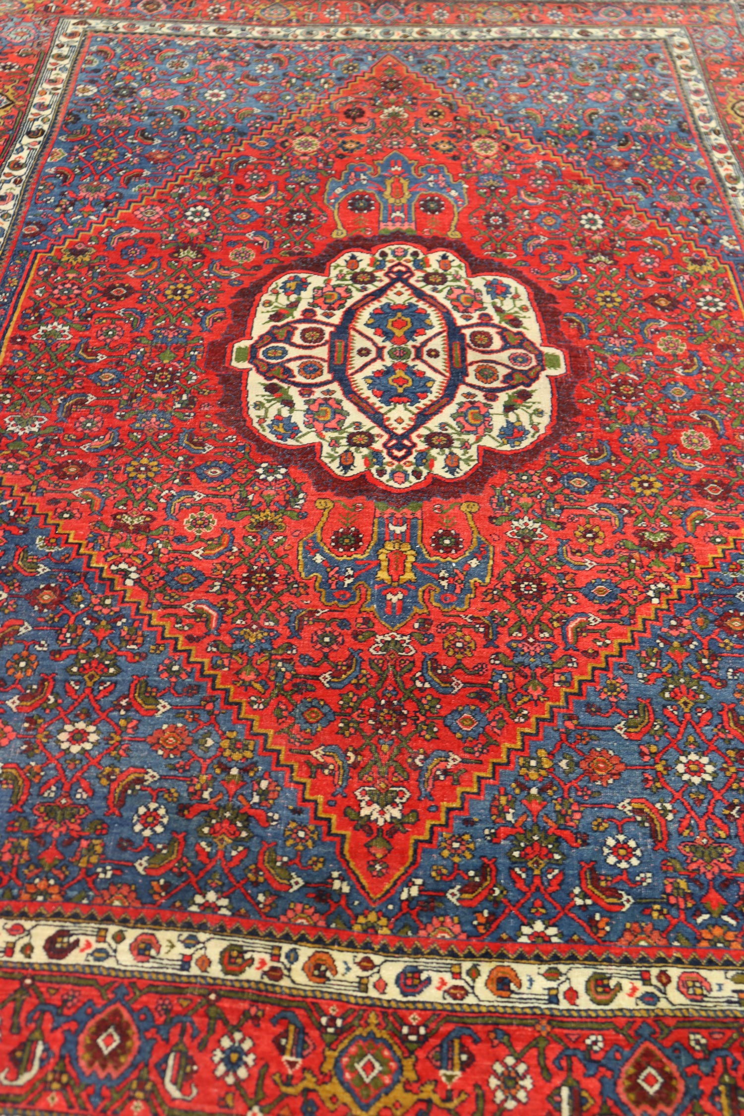 Vintage Bijar Handwoven Persian Tribal Rug - Traditional Oriental Carpet JF8546 | Perfect for Living Room, Bedroom & Boho Home Decor