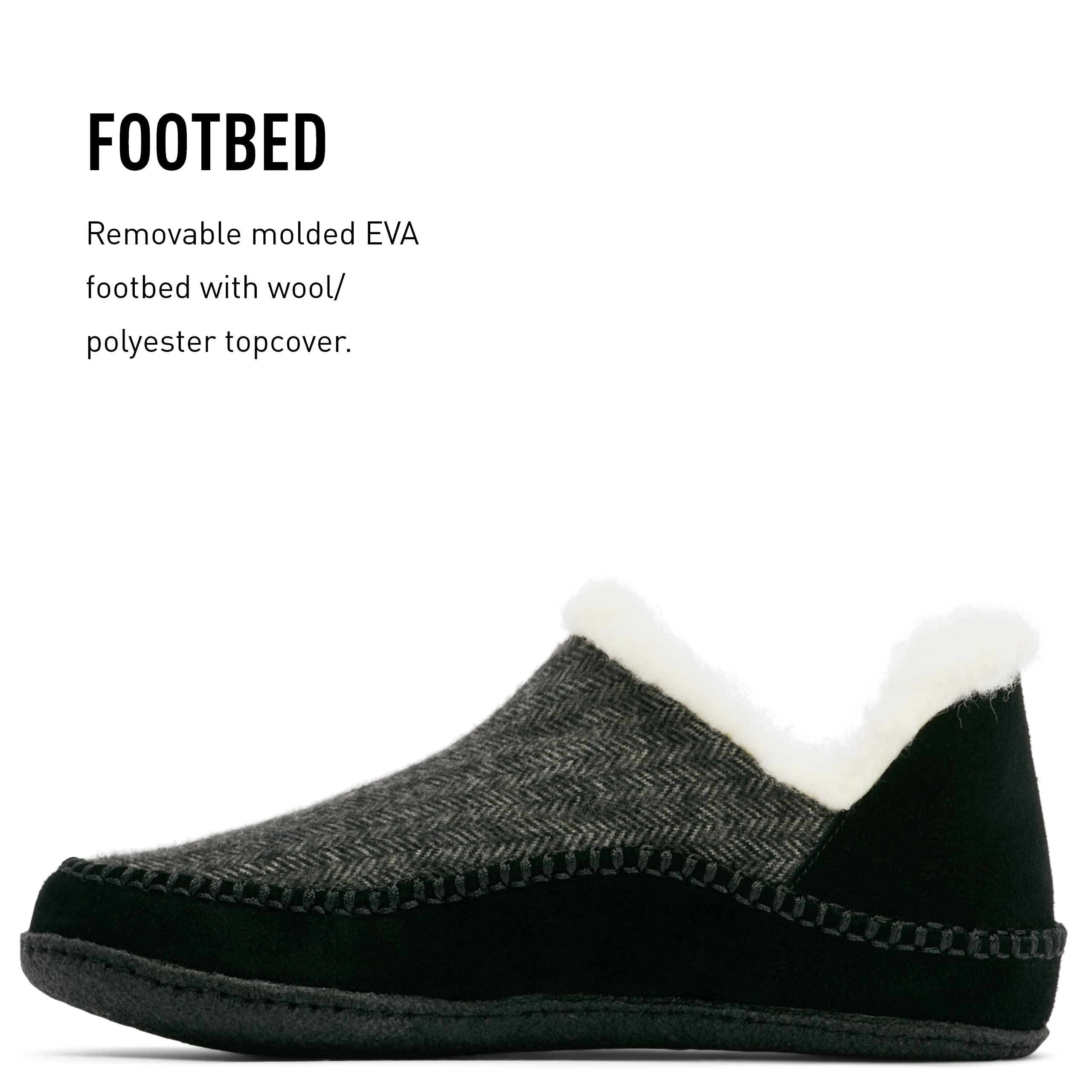 Sorel Men's Manawan 2 Slip-On Winter Slippers - Cozy Indoor/Outdoor House Shoes for Cold Weather Comfort at Home & Cabin