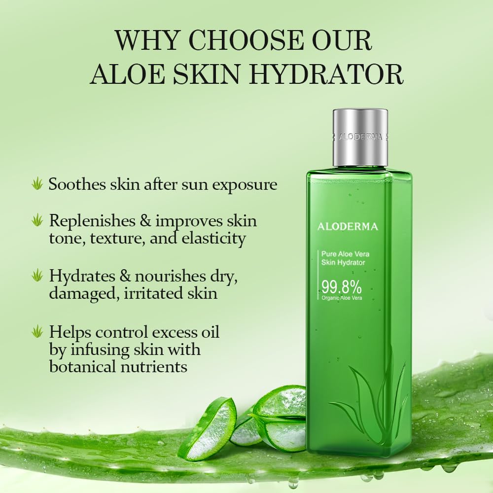 All Purpose Aloe Vera Gel Set - 2 Pack (114g Each) for Hydration, Sunburn Relief & Skin Care | Perfect for After Sun Care, Daily Moisturizing & Soothing Irritated Skin