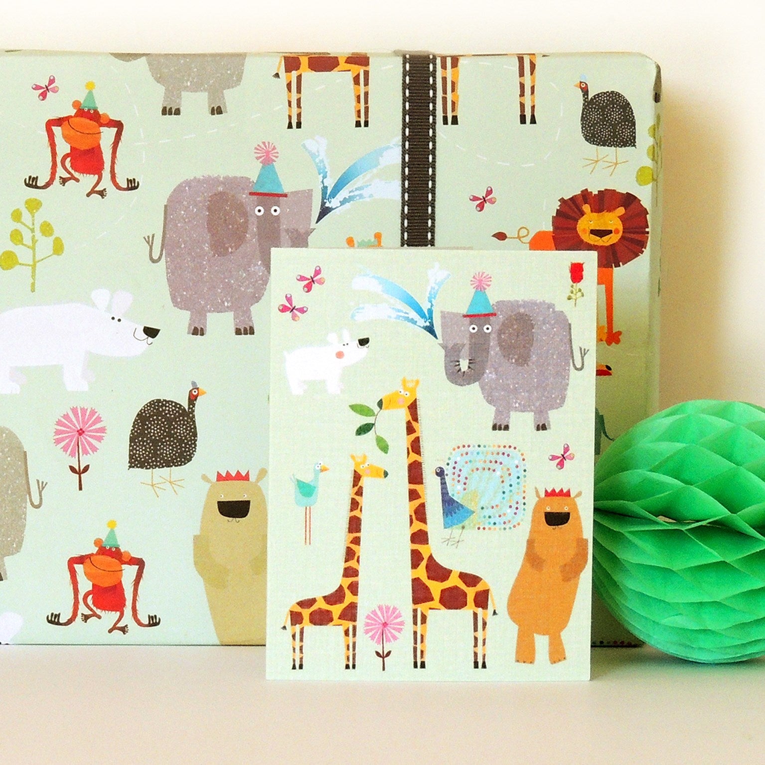 Wild Animals Birthday Card - Unique Animal-Themed Greeting Cards for Kids & Adults - Perfect for Birthdays, Parties & Special Occasions