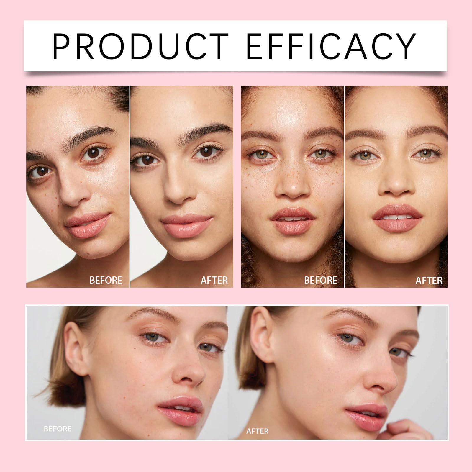 Pink Setting Powder - Long Lasting Blurring Makeup for All Skin Tones | Mattifies & Reduces Shine | Perfect for Daily Wear & Photo Shoots