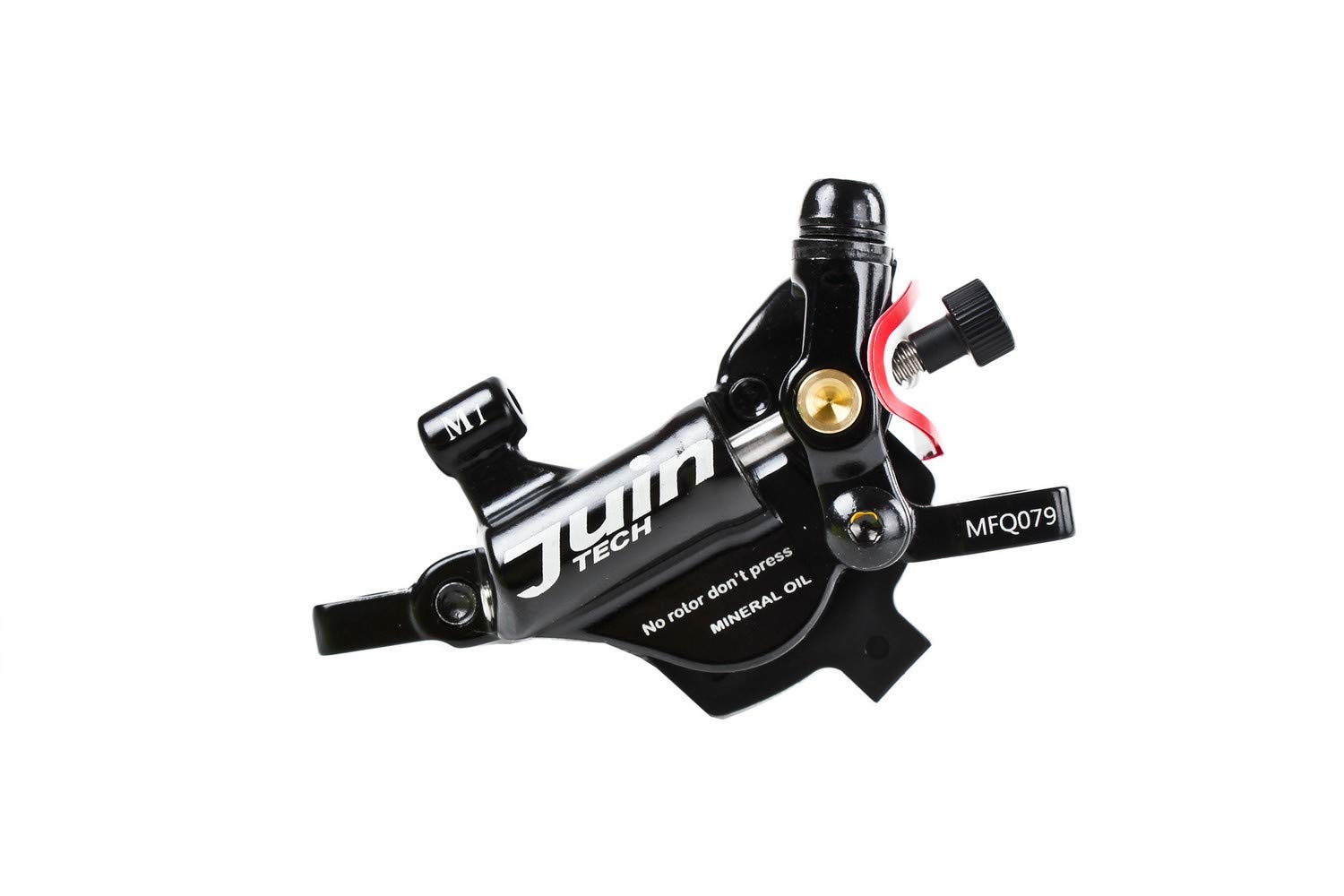 Juin Tech M1 Hybrid Hydraulic Disc Brake Caliper Set - Ultra Powerful Cable Actuated Brakes for Road, Mountain, Cyclocross, Gravel, E-Bike & Folding Bikes | Perfect for Commuting, Trail Riding & Electric Bike Upgrades