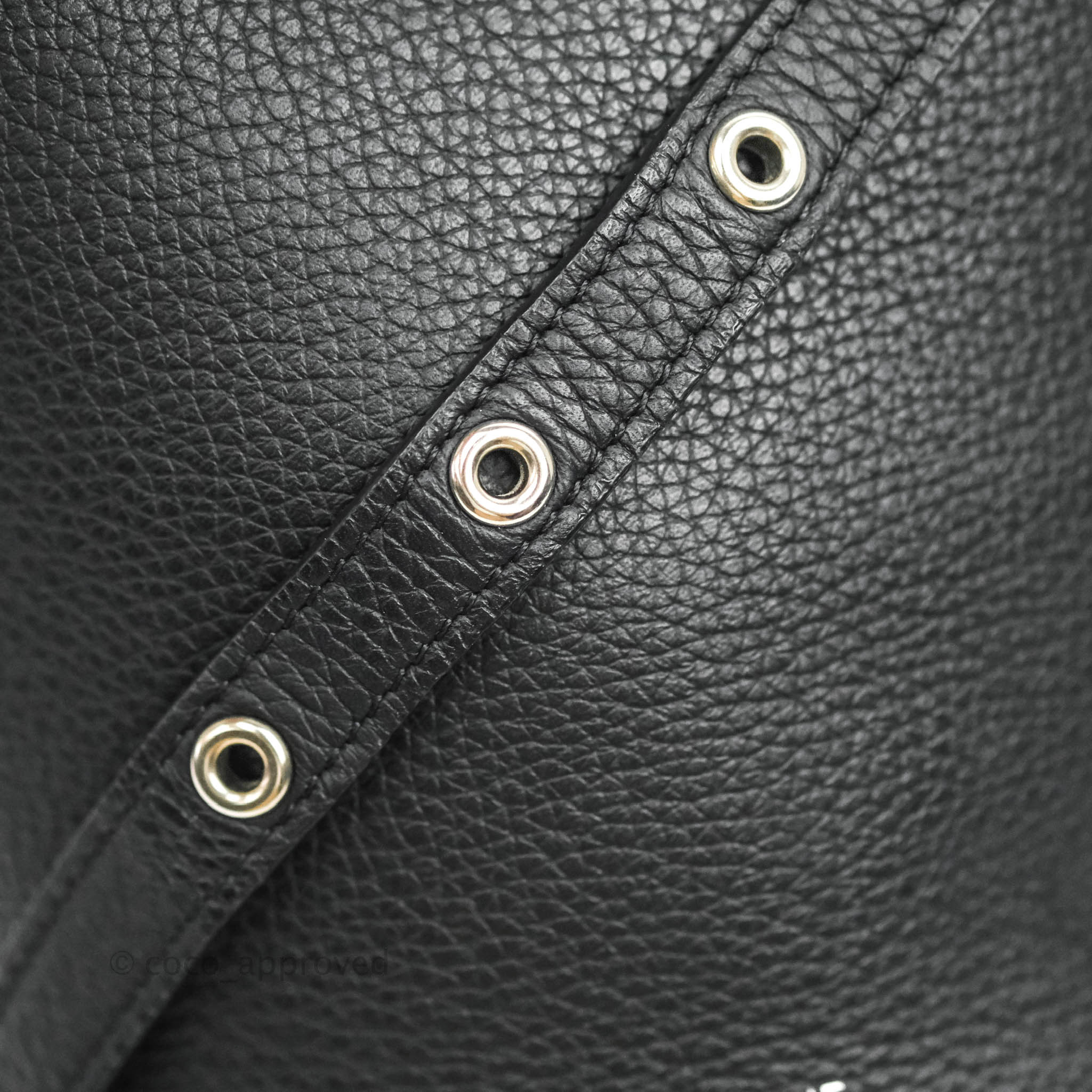 Celine Big Bag Nano Bucket Bag in Black Grained Calfskin Leather - Perfect for Everyday Use, Work & Travel