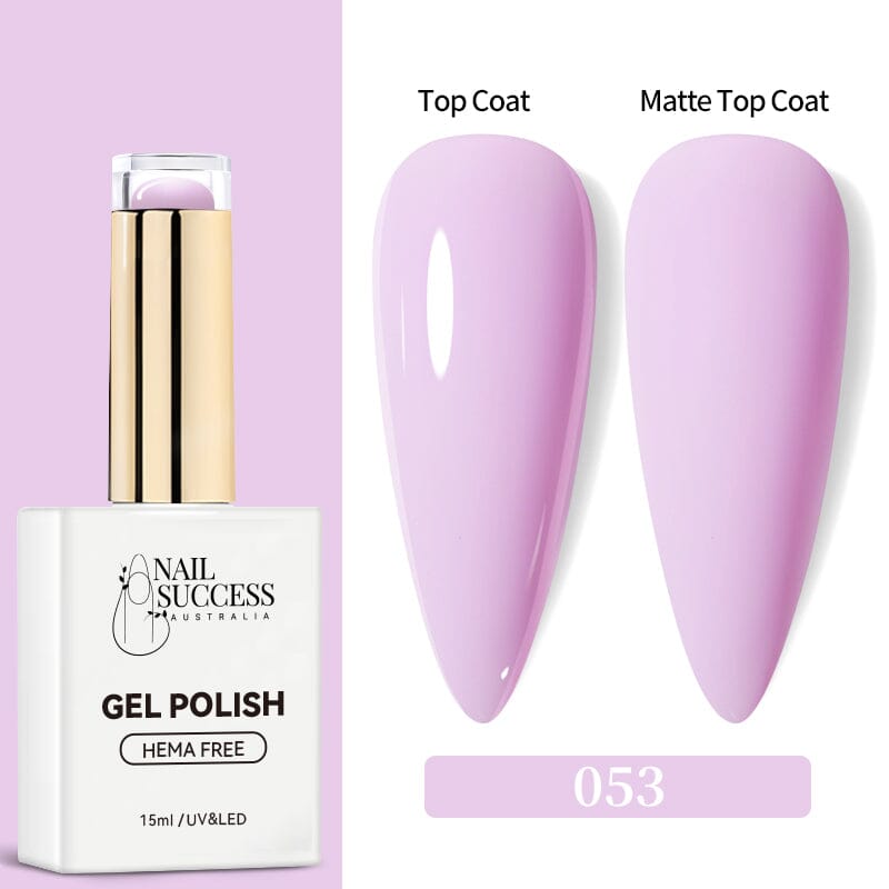 Hema Free Gel Nail Polish Set - 15ml Long Lasting Soak Off UV LED Nail Gel Colors for Manicure & Pedicure at Home or Salon