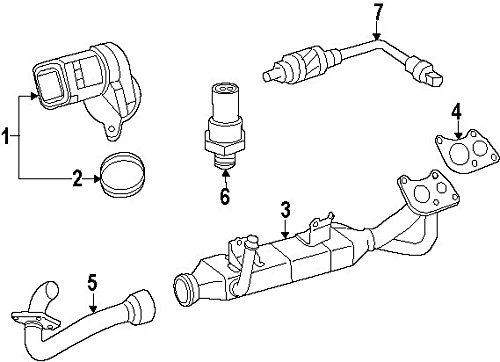 Mercedes-Benz 008 153 35 28 Oxygen Sensor - Compatible with Various Models - High Performance O2 Sensor for Improved Fuel Efficiency & Emissions - Perfect for Engine Tuning & Maintenance