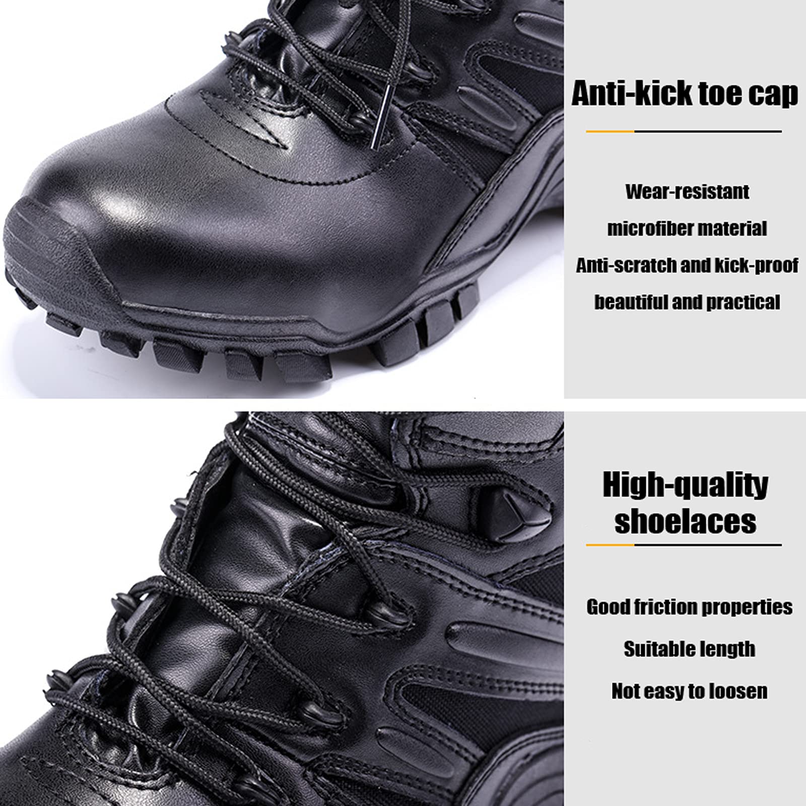 Men's Anti-Slip Hiking Boots - Waterproof Trekking Shoes for Outdoor Camping, Backpacking & Mountain Climbing | High Ankle Support Hiking Shoes for Men | Perfect for Trail Walking, Adventure Travel & Outdoor Sports