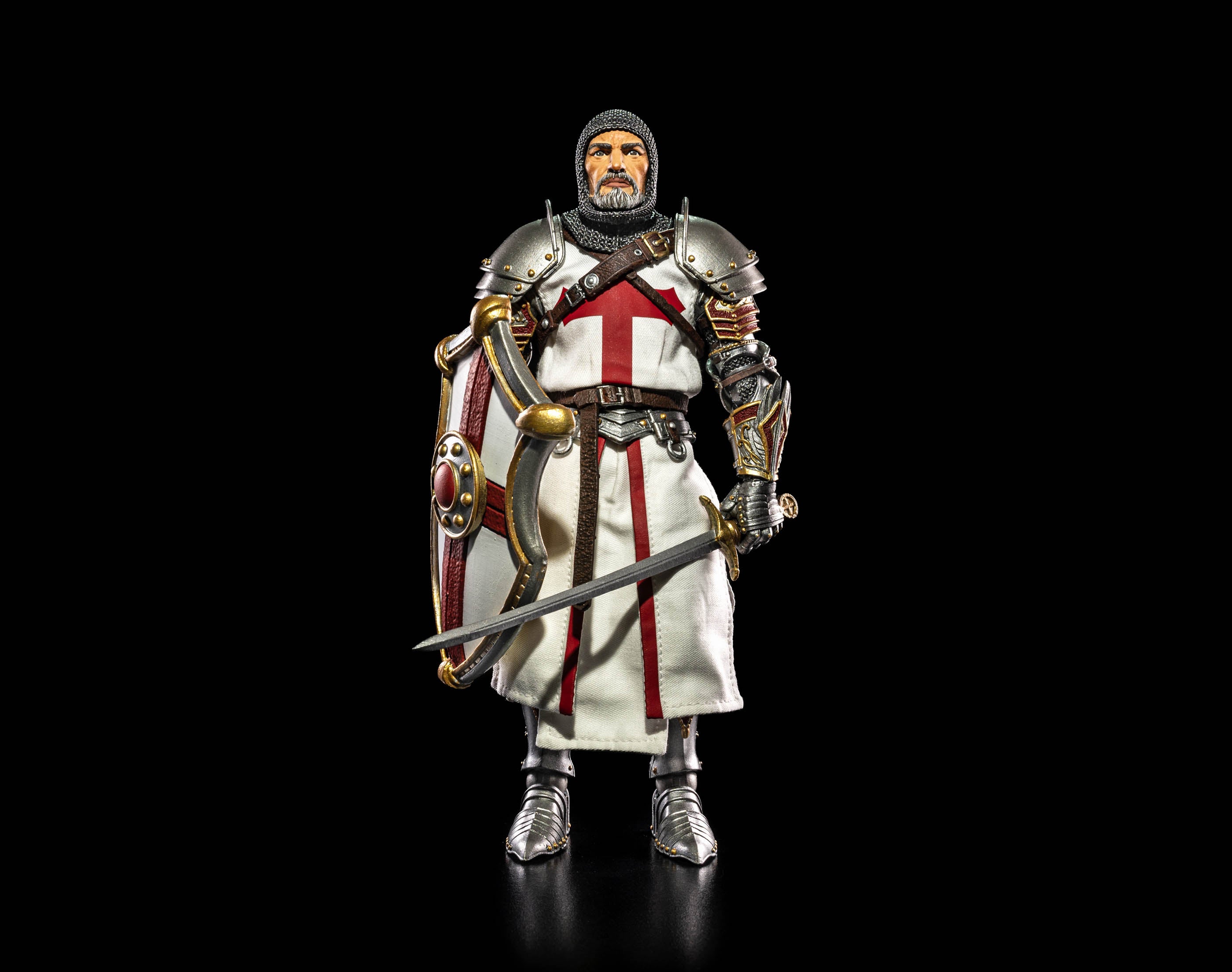 PRE-ORDER: Four Horsemen Studios Mythic Legions 1/12 Scale 6-Inch Action Figure - All Stars 6 Sir Enoch Knight Collectible Toy for Display & Fantasy Role-Play
