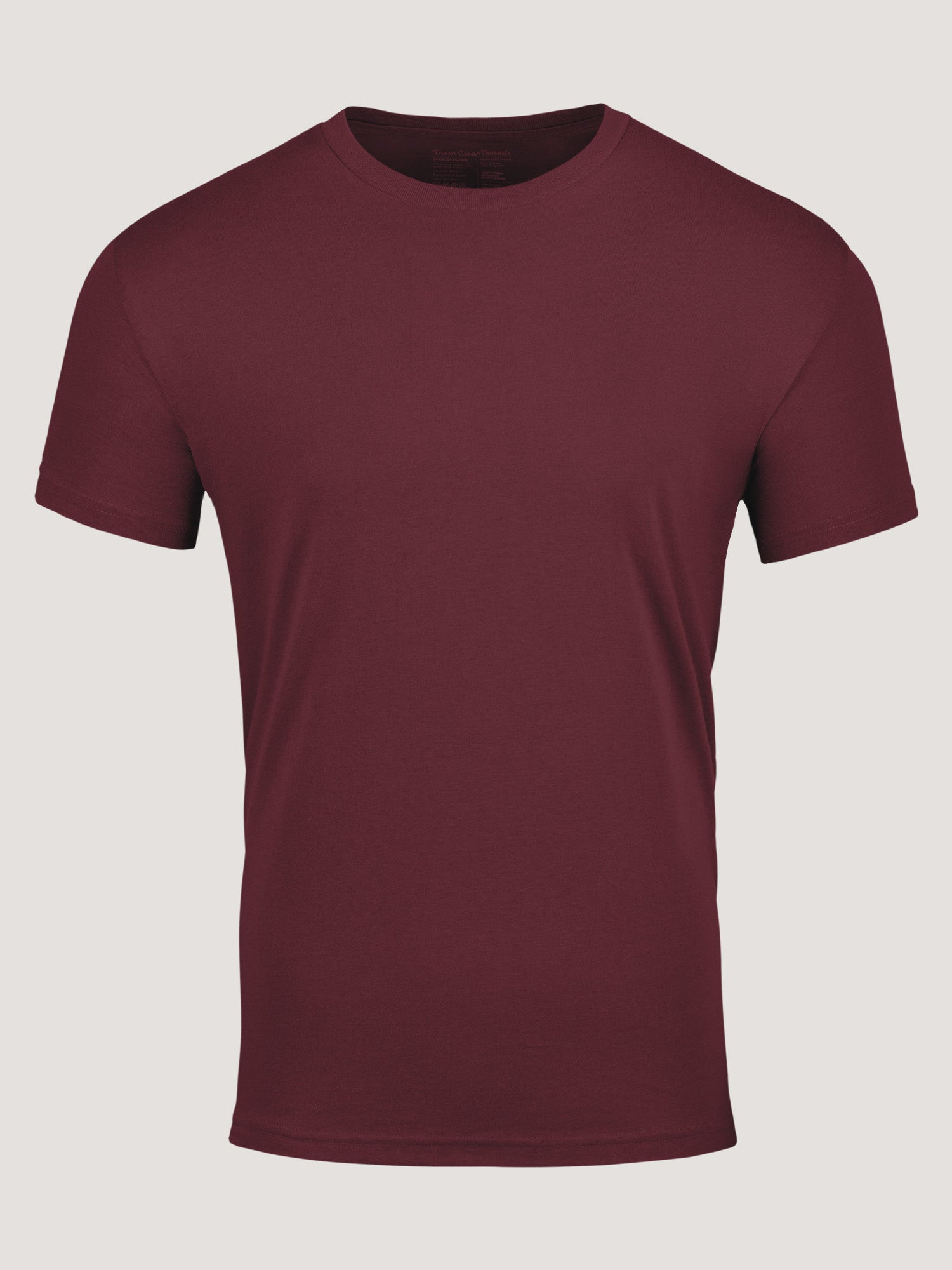 Burgundy Crew Neck Sweatshirt for Men & Women | Soft Cotton Casual Pullover | Perfect for Fall & Winter Outfits, Lounge Wear, and Gym Essentials