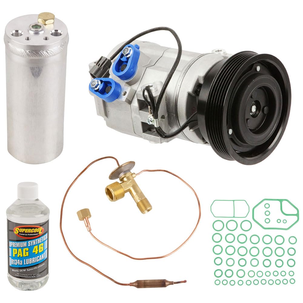 New AC Compressor with A/C Repair Kit for 2001-2002 Honda Accord - BuyAutoParts 60-80258RK - Perfect for Summer Cooling & Auto AC System Maintenance