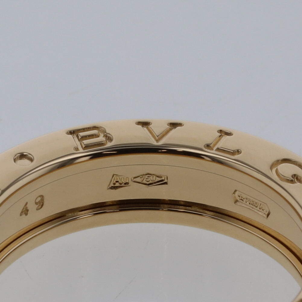 18K Gold B.Zero1 Ring for Women - Luxury Minimalist Stackable Band Jewelry Gift for Anniversary, Valentine's Day & Special Occasions