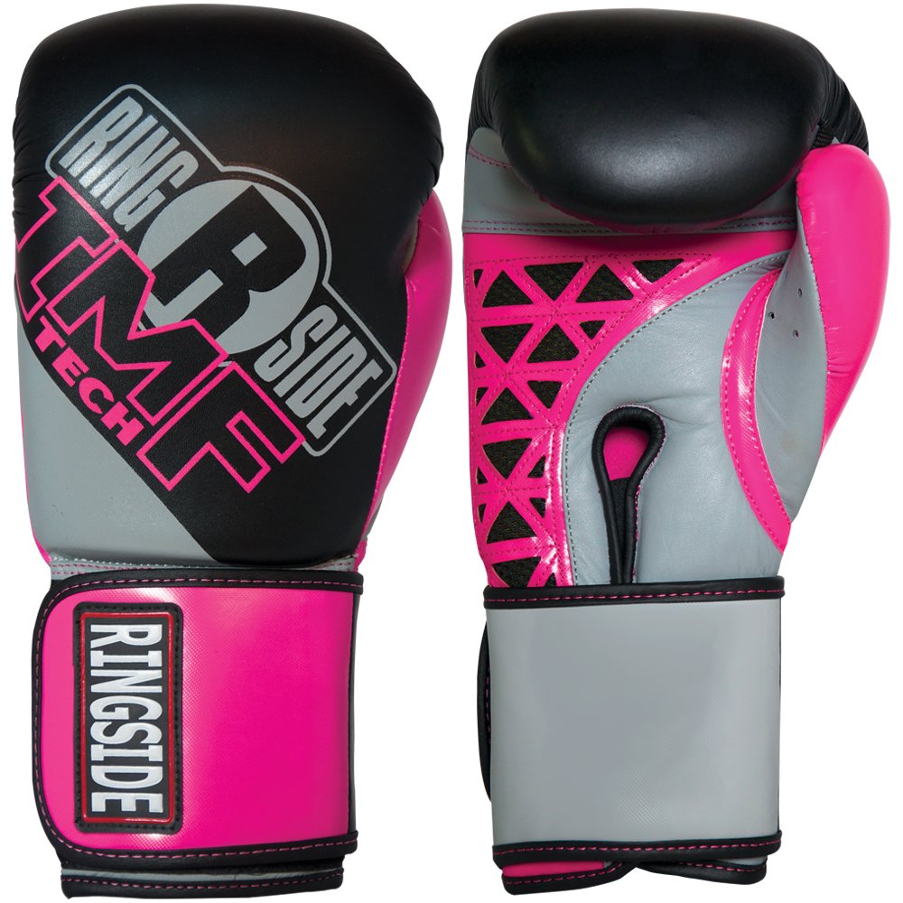 Ringside Women's IMF Tech Boxing Training Sparring Gloves - Premium Leather MMA Gloves for Kickboxing, Muay Thai & Fitness Workouts - Perfect for Gym Training, Bag Work & Martial Arts Practice