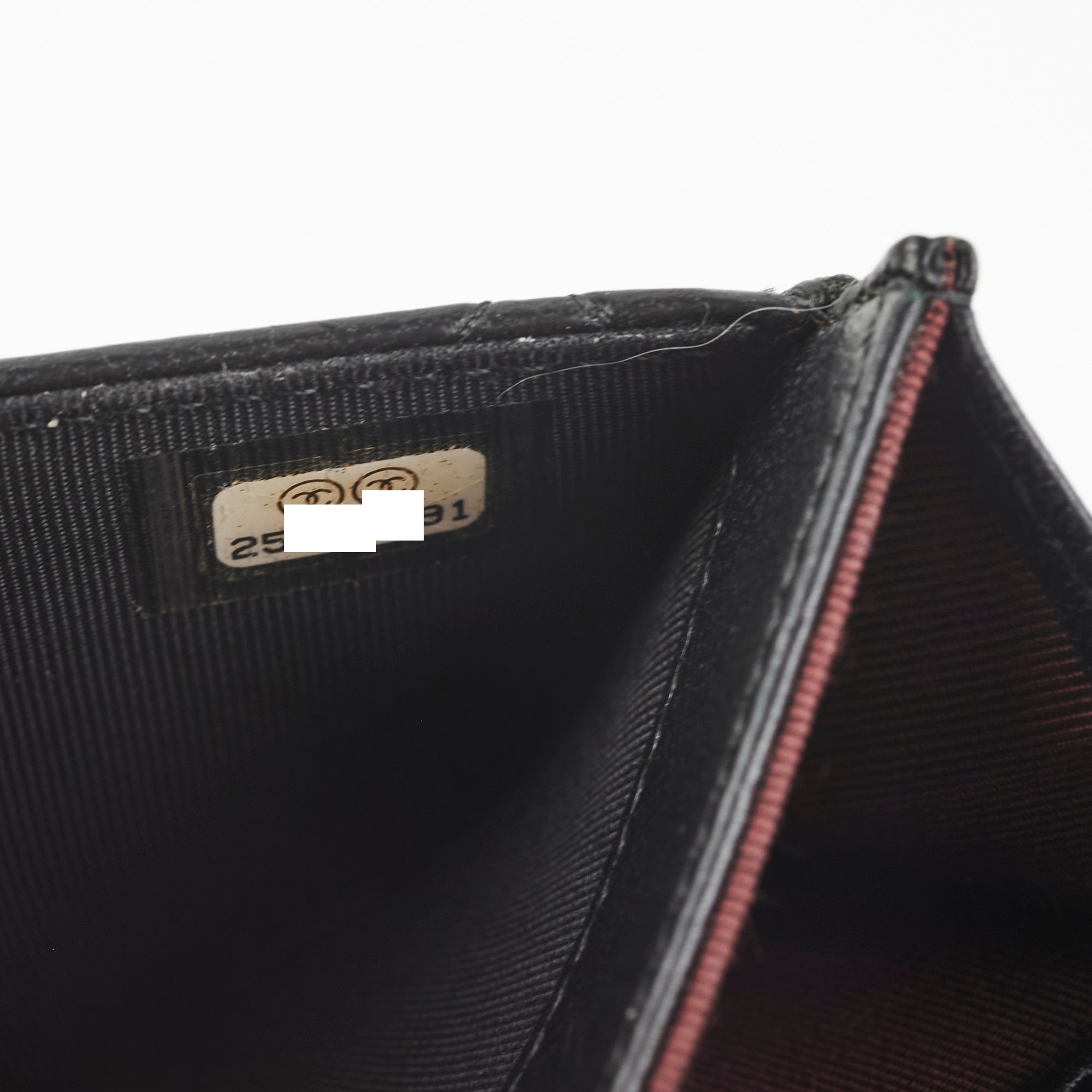 Chanel Mini Black Lambskin Card Holder Wallet - Luxury Compact Leather Credit Card Case for Women - Perfect for Everyday Use, Travel & Gift Giving