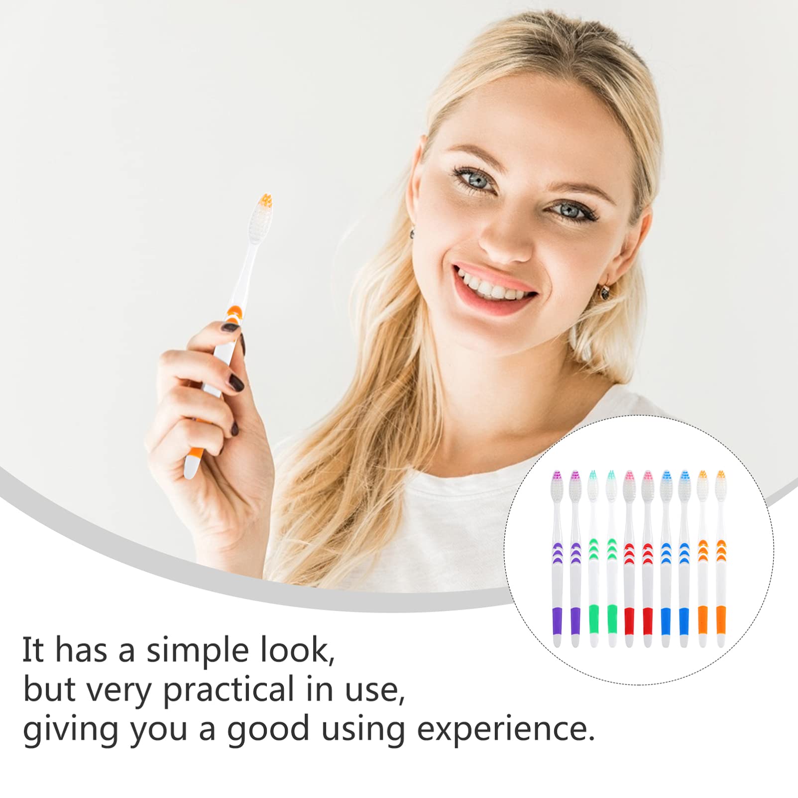 30 Pack Disposable Toothbrushes - Soft Bristle Travel Toothbrushes for Oral Hygiene, Hotel & Camping Essentials - Perfect for Travel, Camping, Emergency Kits & On-the-Go Dental Care