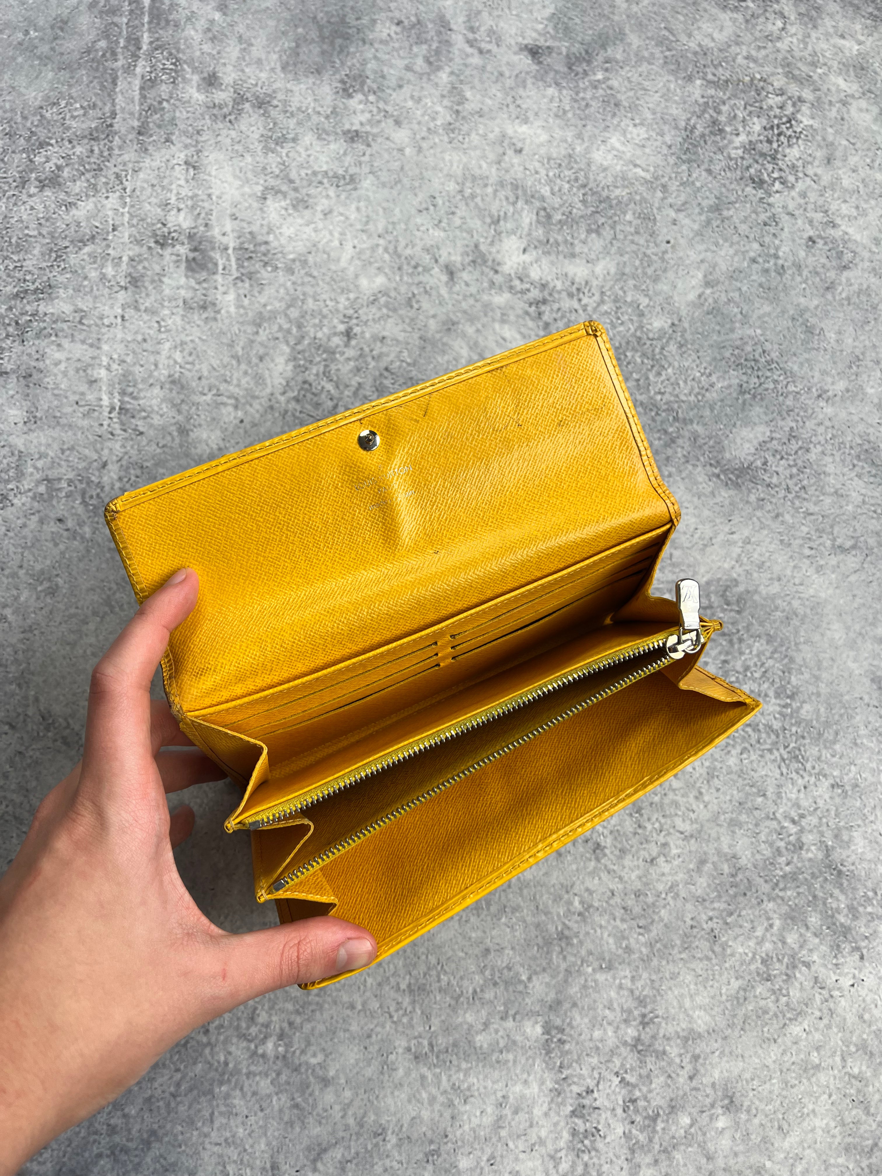 Authentic Vintage Louis Vuitton Epi Leather Handbag in Yellow - Perfect for Everyday Use, Work & Special Occasions