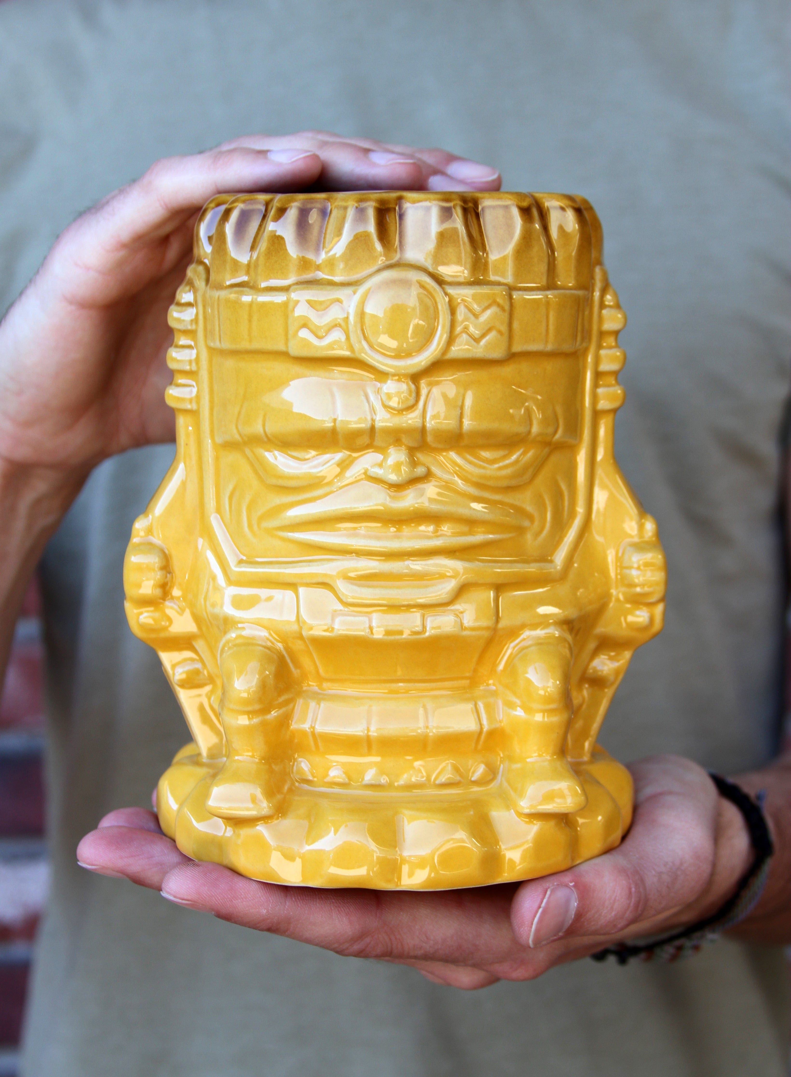 Modok Tiki Mug - Handcrafted Ceramic Tropical Cocktail Cup for Summer Drinks, Party & Home Bar Decor | Perfect for Luau, Beach Themed Parties & Exotic Drink Serving