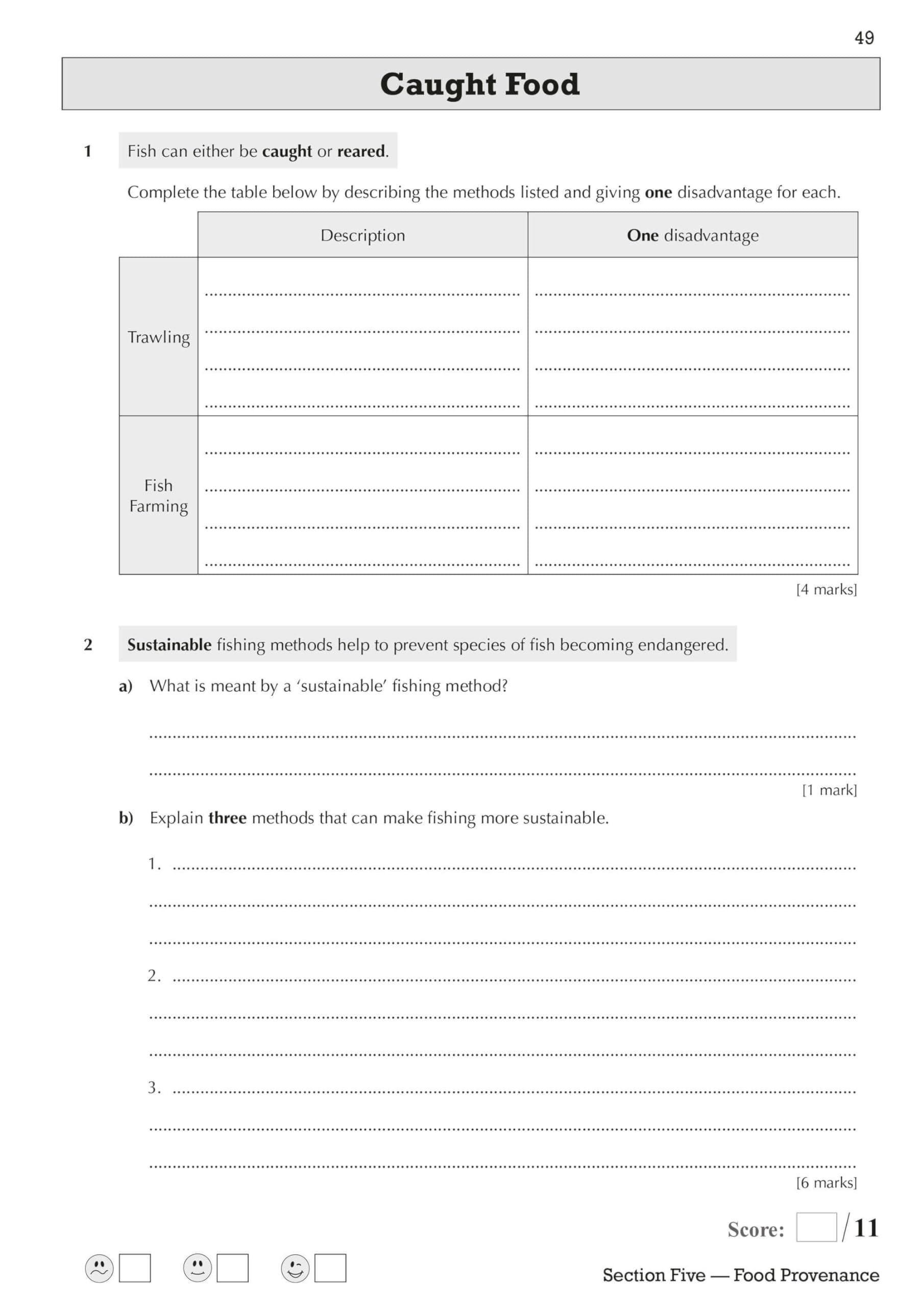 GCSE Food Preparation & Nutrition AQA Exam Practice Workbook - CGP GCSE Food 9-1 Revision Guide for Students & Teachers | Perfect for Home Study & Classroom Learning