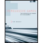 Persuasive Games by Ian Bogost - Paperback (2010) | Video Game Theory, Social Impact & Design | Perfect for Game Designers & Media Studies