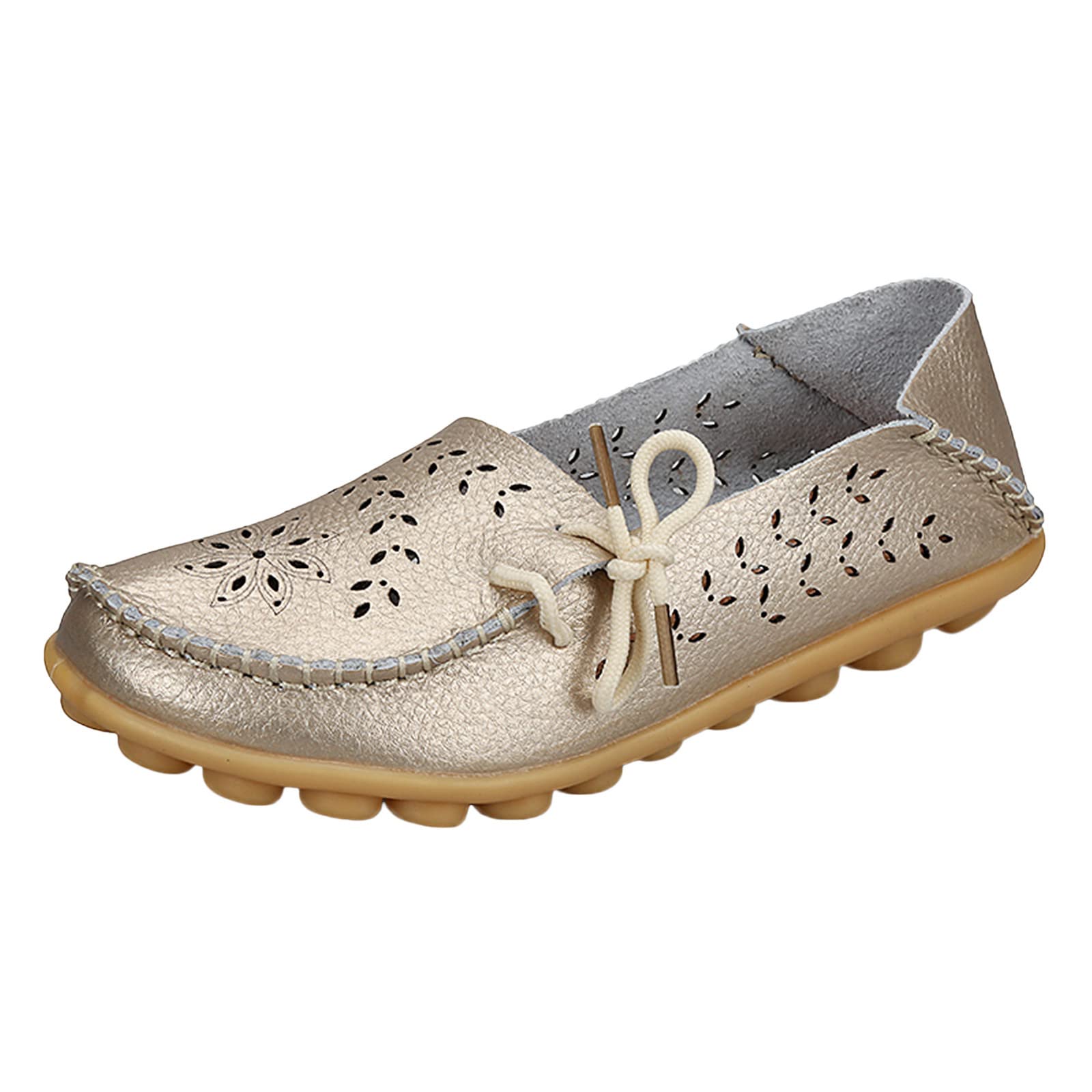 Women's Slip On Hollow Out Comfort Loafers - Breathable Casual Walking Shoes for Women, Perfect for Driving, Work & Everyday Wear
