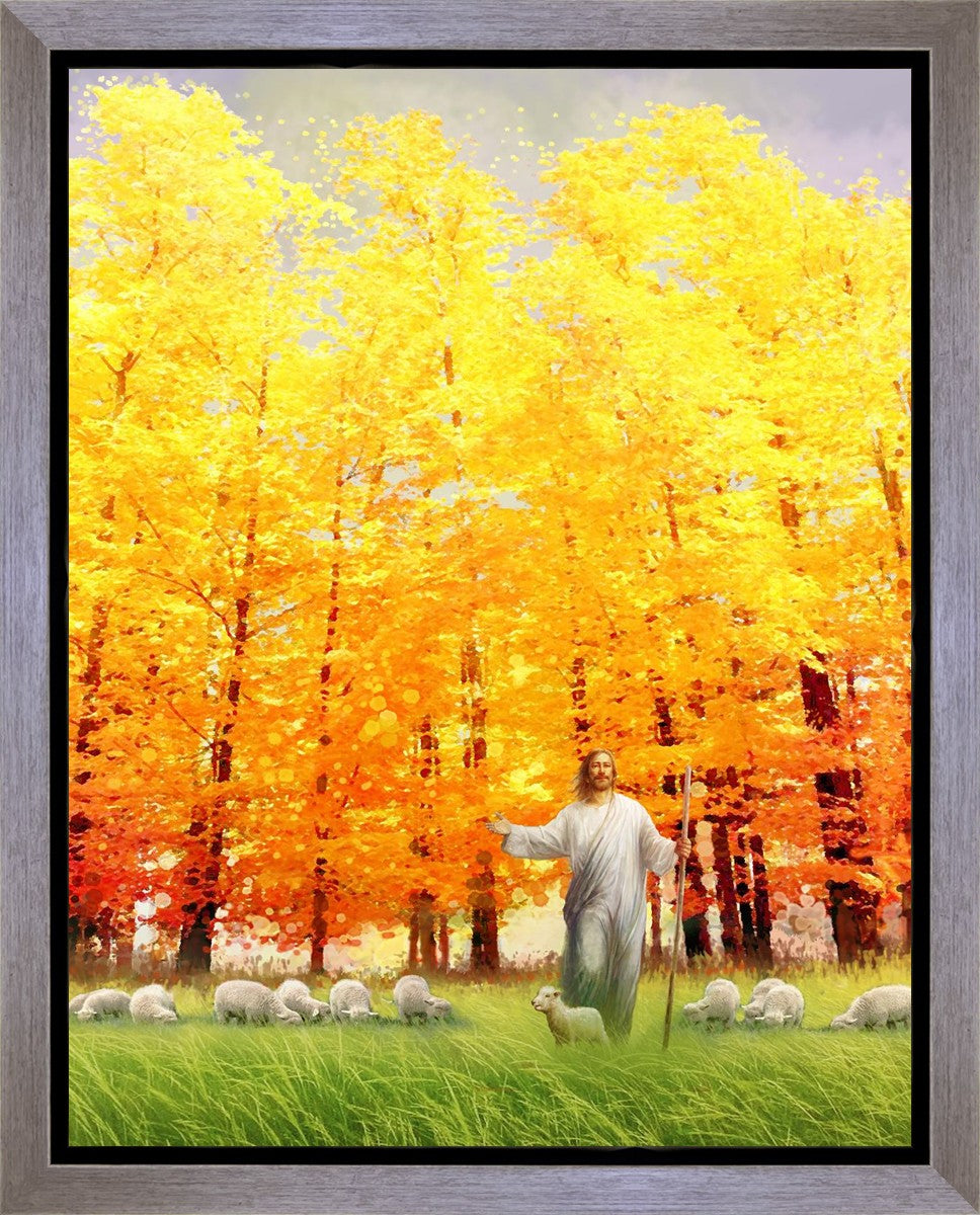 Autumn Breeze Gallery Wrap Canvas Art - Handmade Wall Decor for Living Room, Bedroom & Office - Perfect for Home Decor and Gift Giving