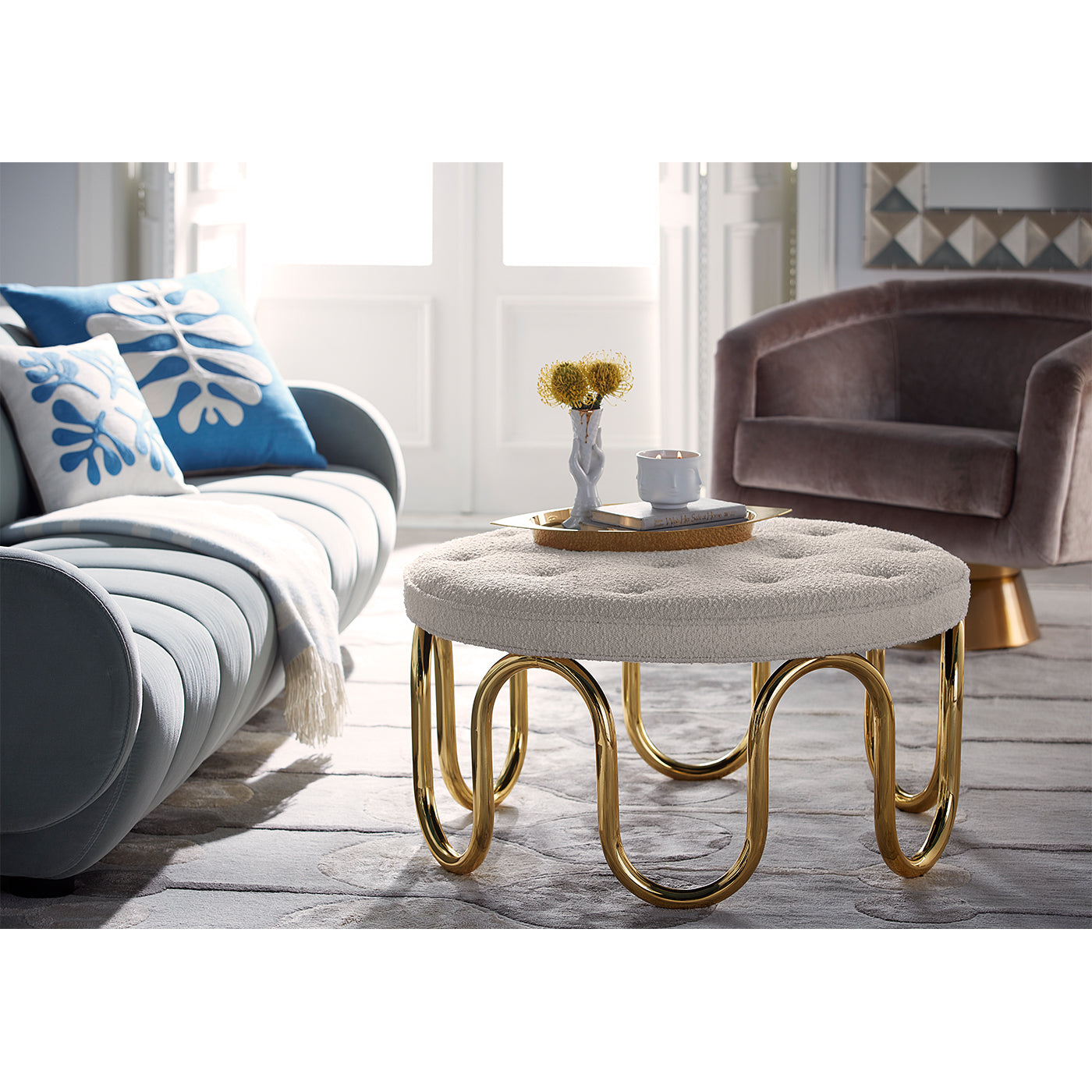 Gilded I Scream Vase - Elegant Gold Decorative Vase for Home Decor, Wedding Centerpieces & Luxury Gift Giving