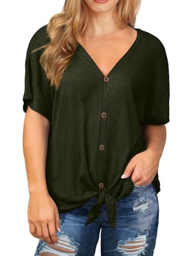 A24-short Sleeve-army Green