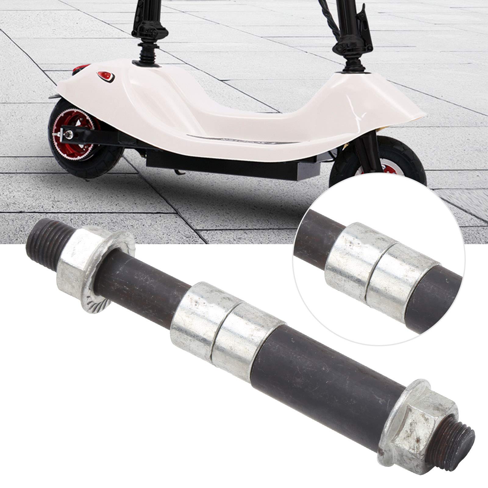8 Inch Electric Scooter Front Wheel Axle - Durable & Stable Replacement Part for Xiaomi, Segway, Razor E-Scooters | Perfect for Commuting, Urban Travel & Last-Mile Transportation