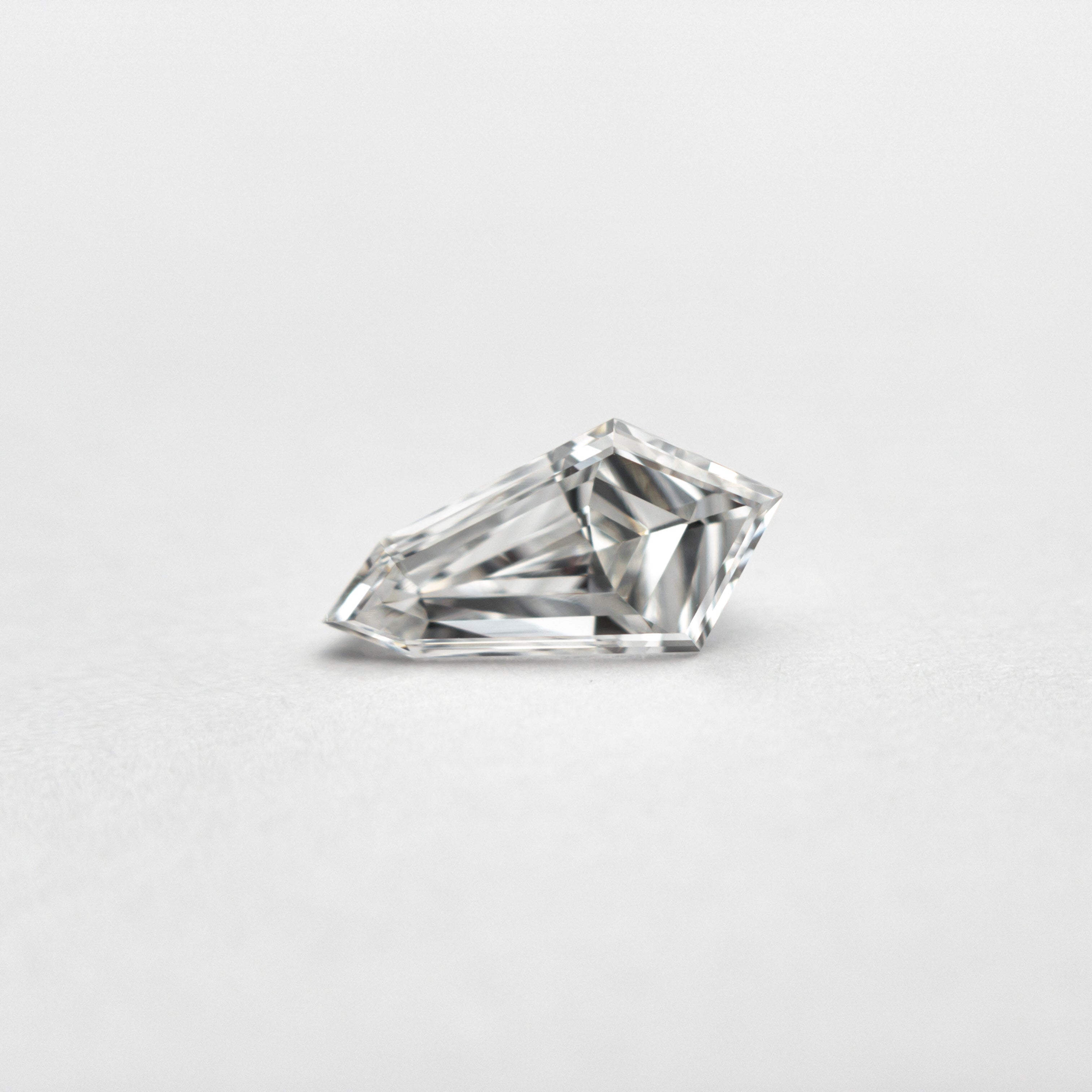 0.58ct Kite Step Cut Diamond (8.20x4.25x3.15mm) - VS2 Clarity, F Color - Unique Engagement Ring Center Stone for Vintage Inspired Jewelry