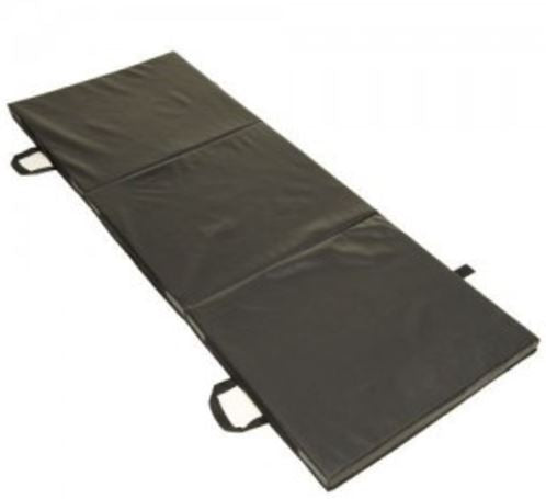 Harbinger 2-Inch Thick Tri-Fold Exercise Yoga Mat - Non-Slip Fitness Mat for Home Workouts, Gym & Yoga Practice