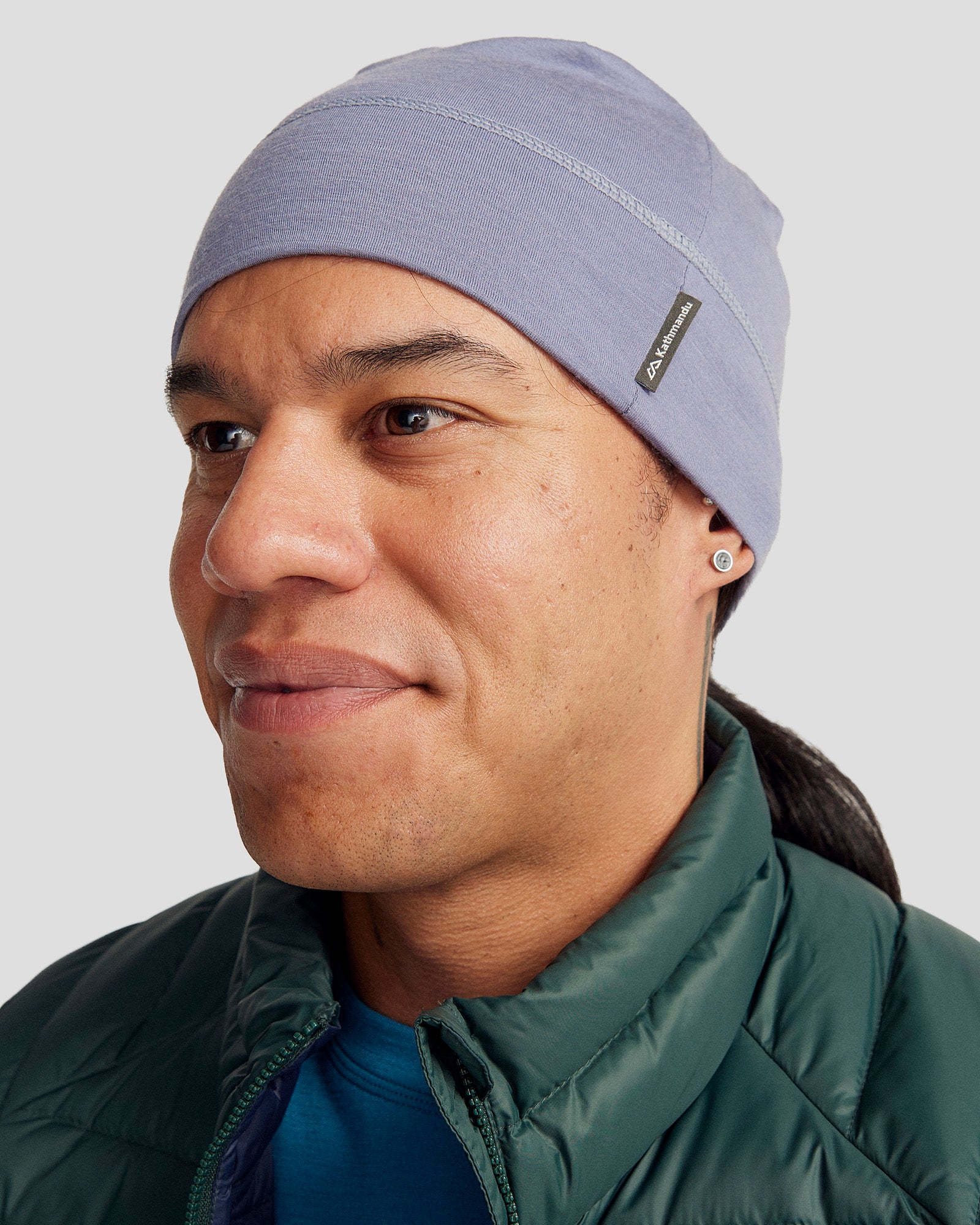 Premium Core Spun 165 Beanie - Soft & Warm Winter Hat for Men & Women - Dark Haze - Ideal for Skiing, Hiking & Outdoor Activities