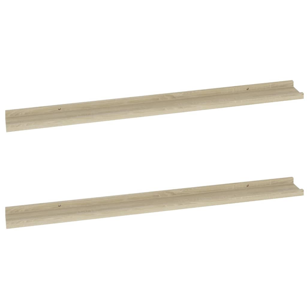 2-Pack Floating Wall Shelves - Sonoma Oak 39.4